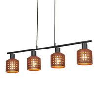 OSRAM DECOR Clay Windows Pendant Pendelleuchte LN 4xE27 Brown