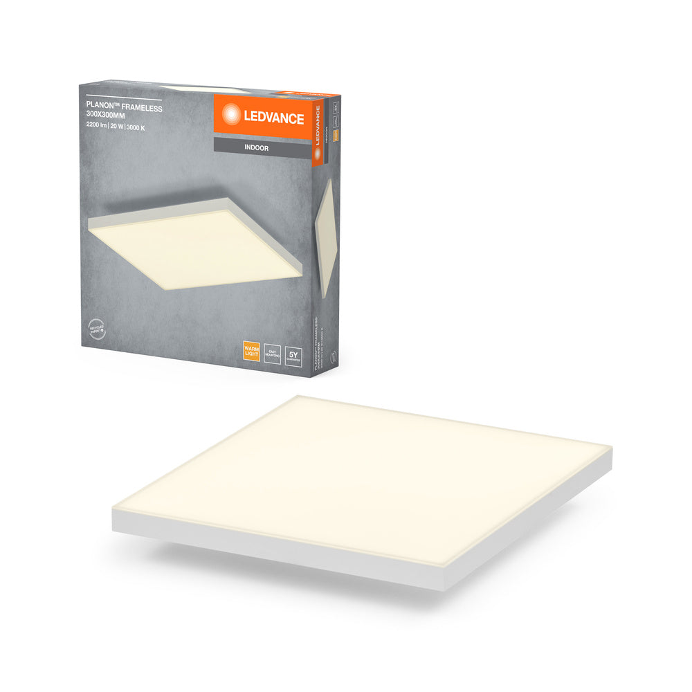 LEDVANCE Planon Frameless Deckenleuchte, 19W, 300x300mm-LEDVANCE Shop