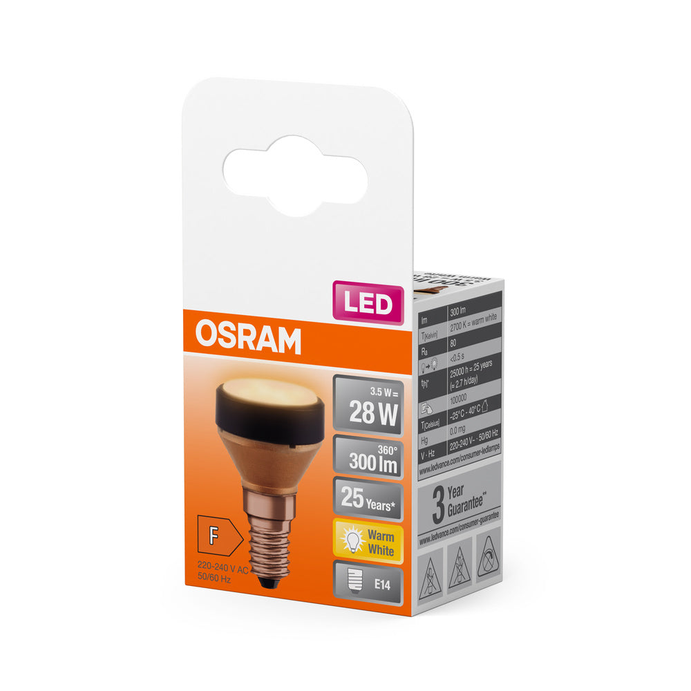 OSRAM LED FLAT LAMP Ultrakompakte LED Designlampe, 2700K, 3.5W, Matt, E14 , Warmweiß-LEDVANCE Shop