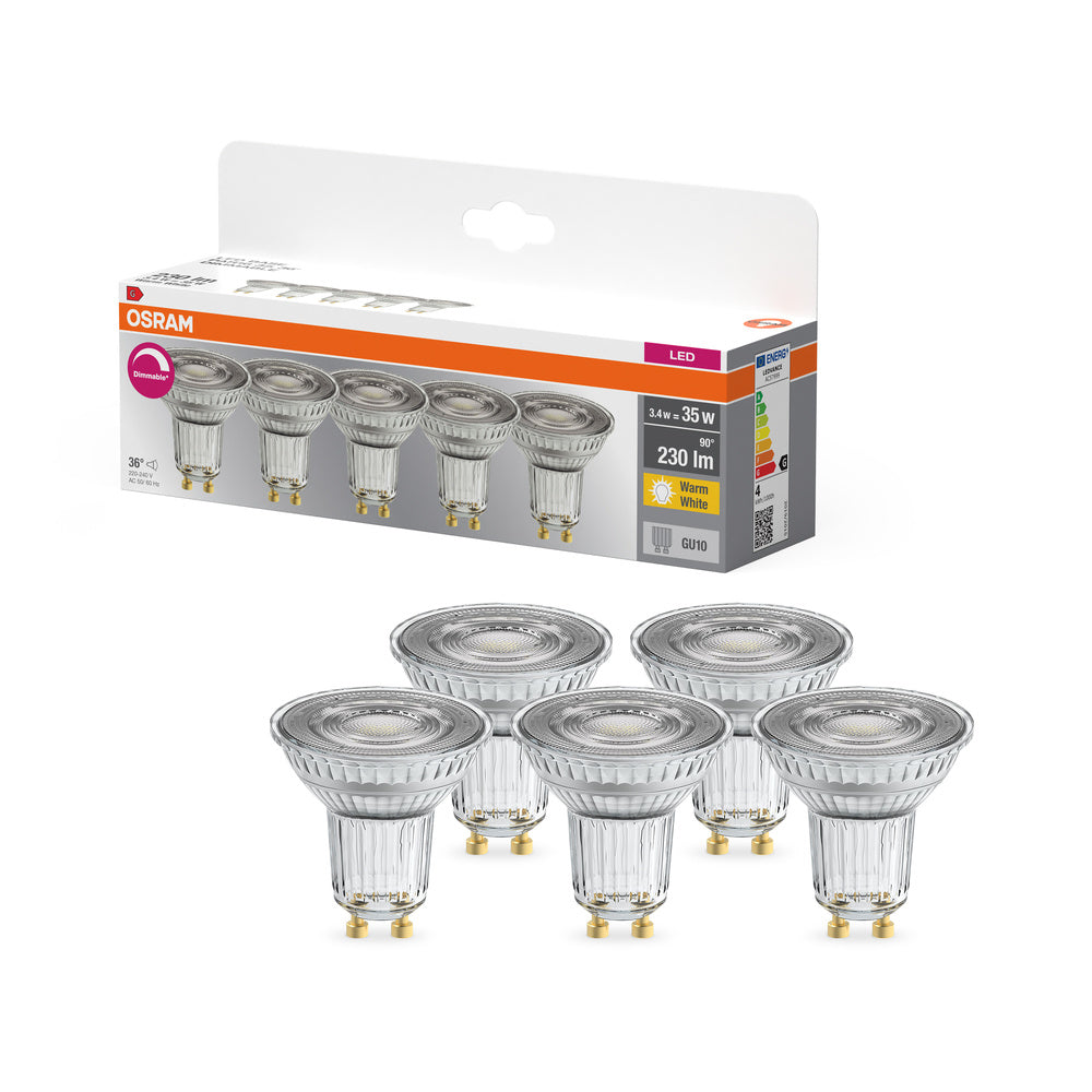 OSRAM LED BASE PAR16 3,4 W 927 GU10