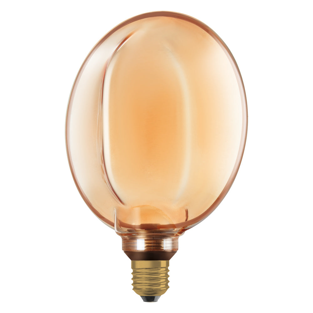 OSRAM VINTAGE 1906® LED Lampe LED CLASSIC GLOBE183 O - Form FILAMENT 4W 818 Gold E27, 220 lm, 1800 K, Comfort warm white-LEDVANCE Shop