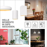 OSRAM DECOR Plaster Nest Plafondlamp 3xG9 Wit