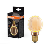 OSRAM VINTAGE 1906® LED Lampe LED CLASSIC GLOBE80 O - Form FILAMENT 4W 818 Gold E27, 220 lm, 1800 K, Comfort warm white-LEDVANCE Shop