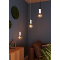 OSRAM Vintage 1906® Hanglamp ROND E27, wit