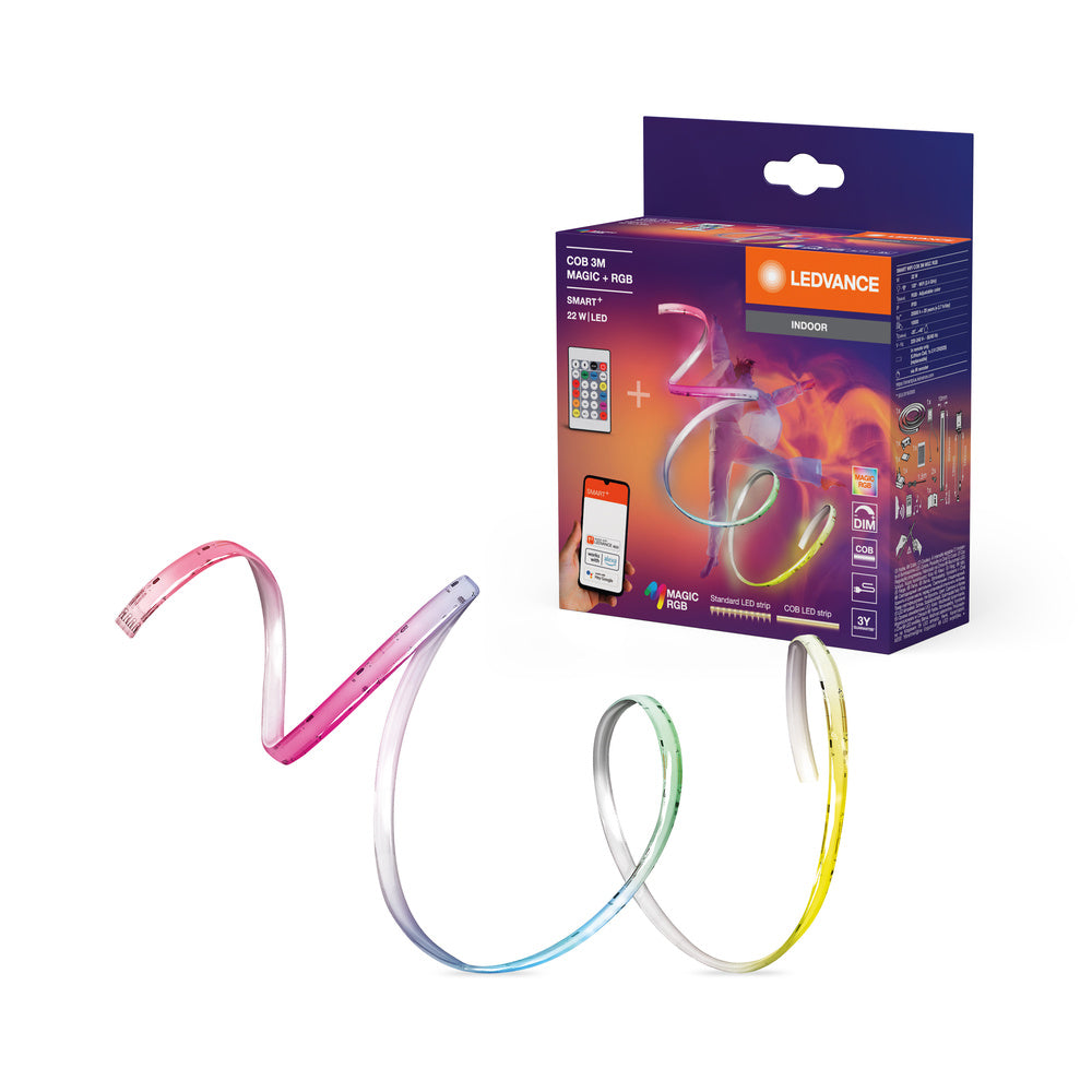 LEDVANCE Wifi SMART+ COB MAGIC mit Fernbedienung, RGB, 3m-LEDVANCE Shop