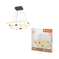 LEDVANCE DECOR Tetragon Pendelleuchte, 23W, 3000K, 2500lm, Warmweiß, Click DIM-LEDVANCE Shop