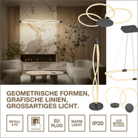 LEDVANCE DECOR Tetragon Pendelleuchte, 18W, 3000K, 2000lm, Warmweiß, Click DIM-LEDVANCE Shop