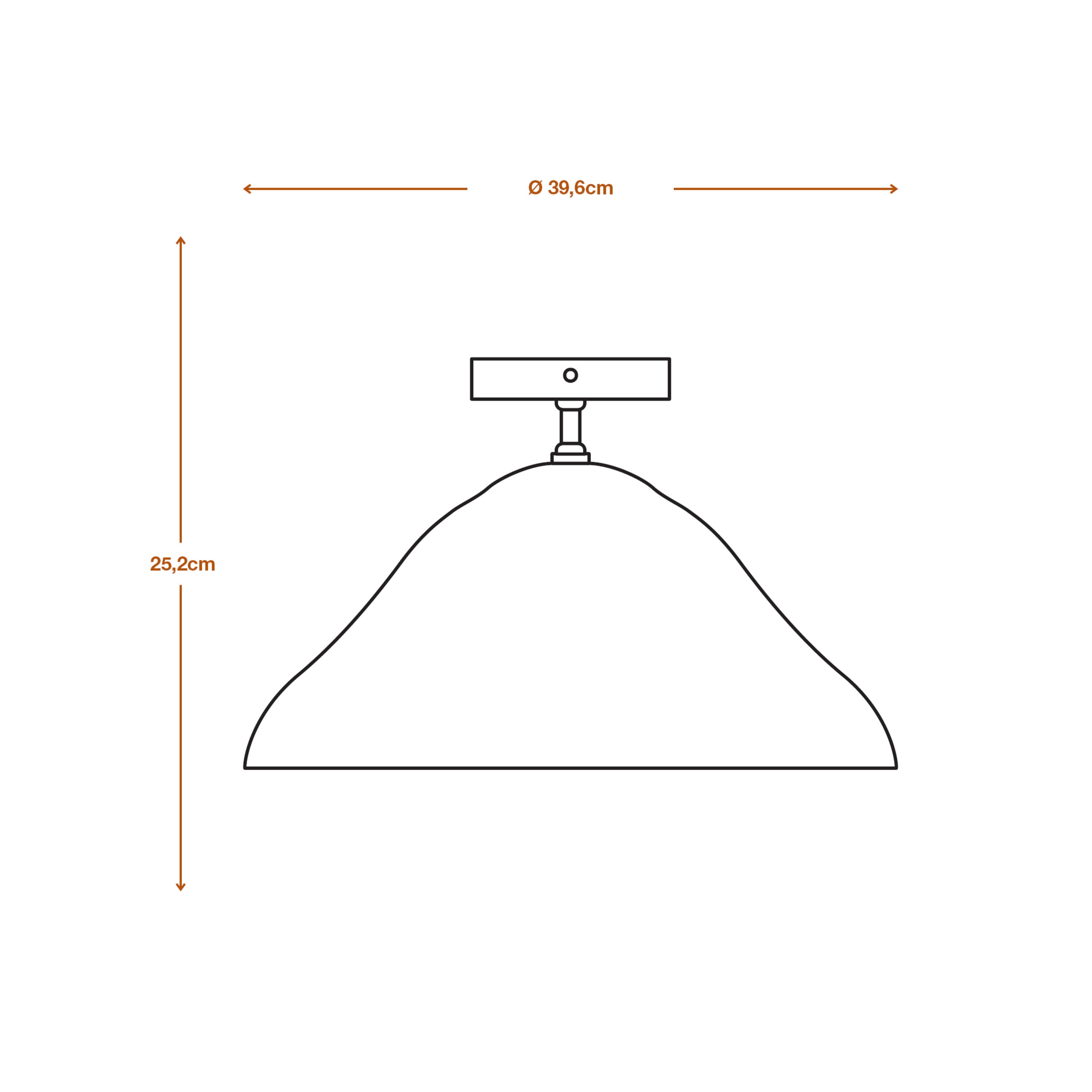 LEDVANCE DECOR Deckenleuchte Decor Lotus Leaf weiß, E27, 396 mm-LEDVANCE Shop