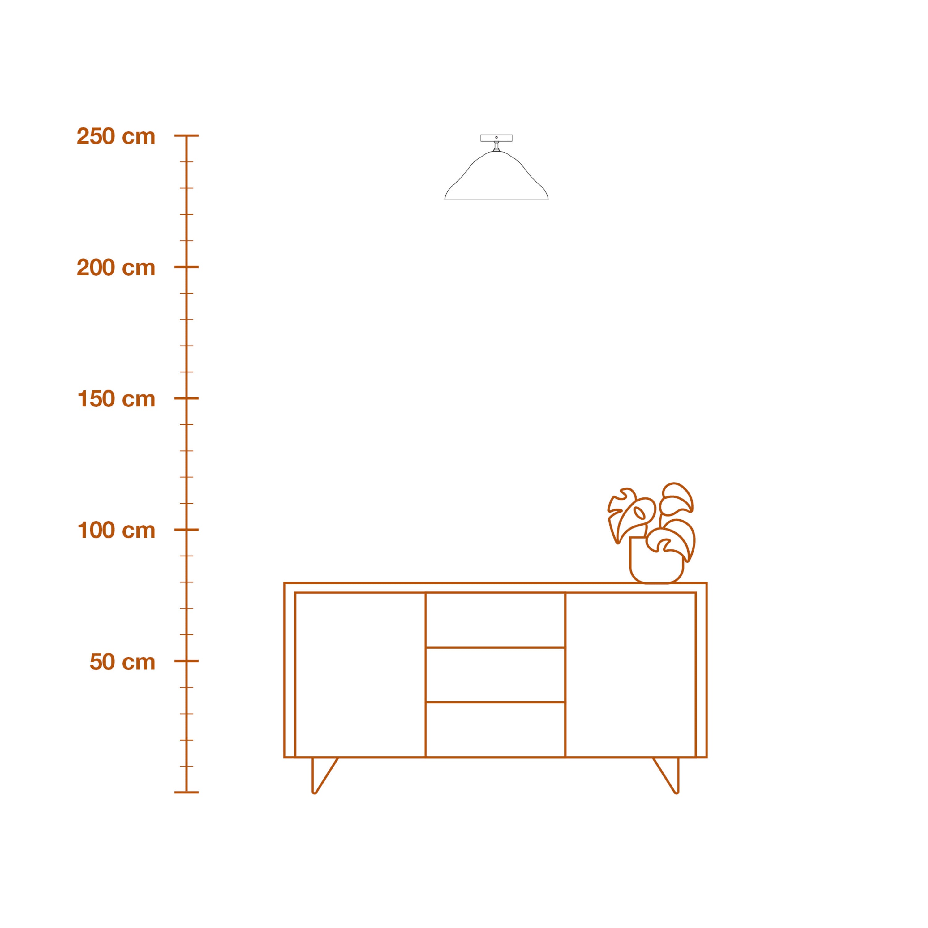 LEDVANCE DECOR Deckenleuchte Decor Lotus Leaf weiß, E27, 396 mm-LEDVANCE Shop