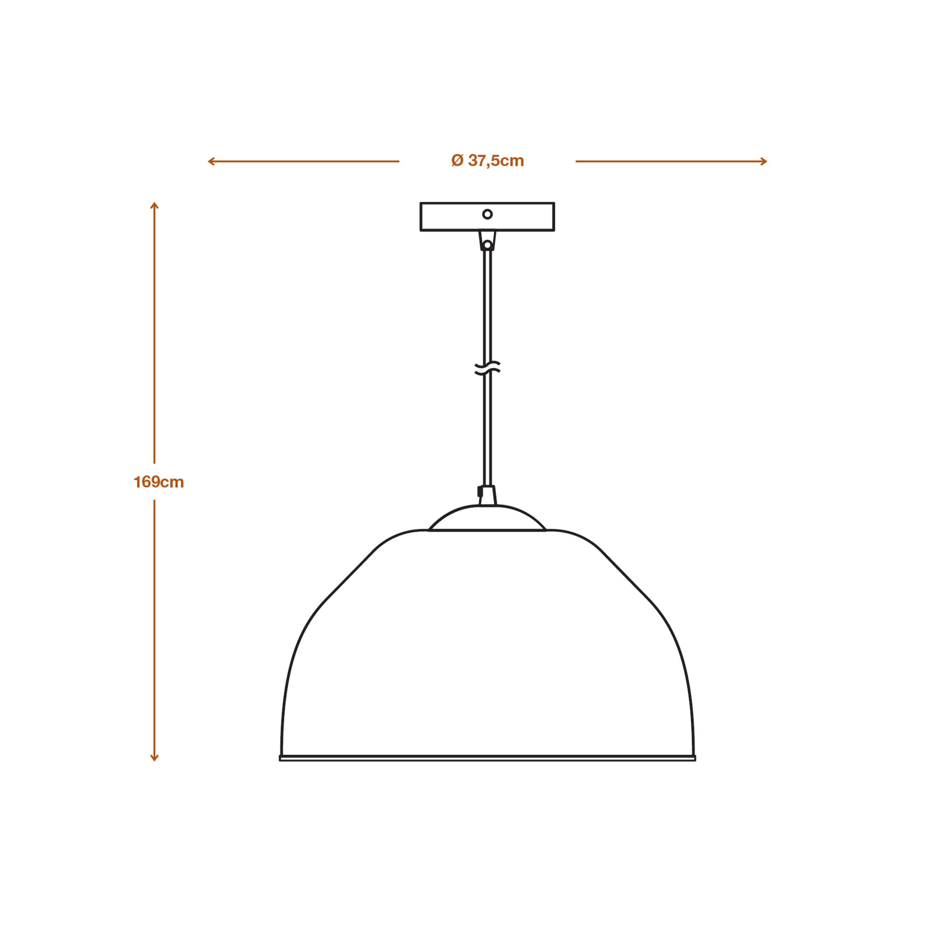 LEDVANCE DECOR Pendelleuchte Decor Camel Bell weiß, E27, 375 mm-LEDVANCE Shop