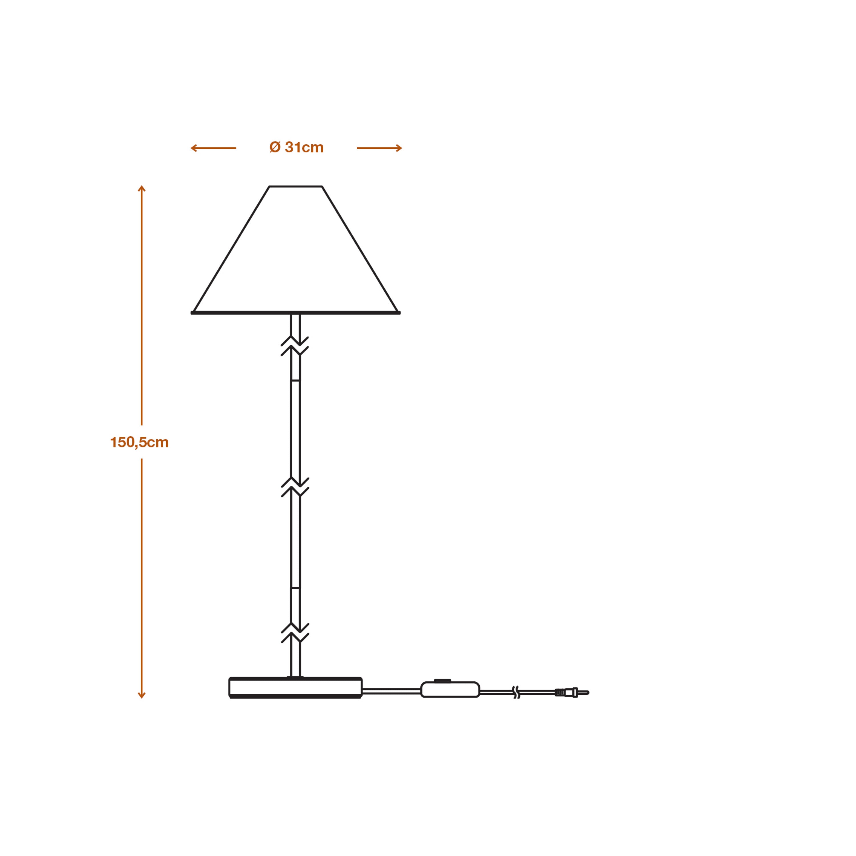 LEDVANCE DECOR Standleuchte Decor Pulp weiß, E27, dimmbar-LEDVANCE Shop