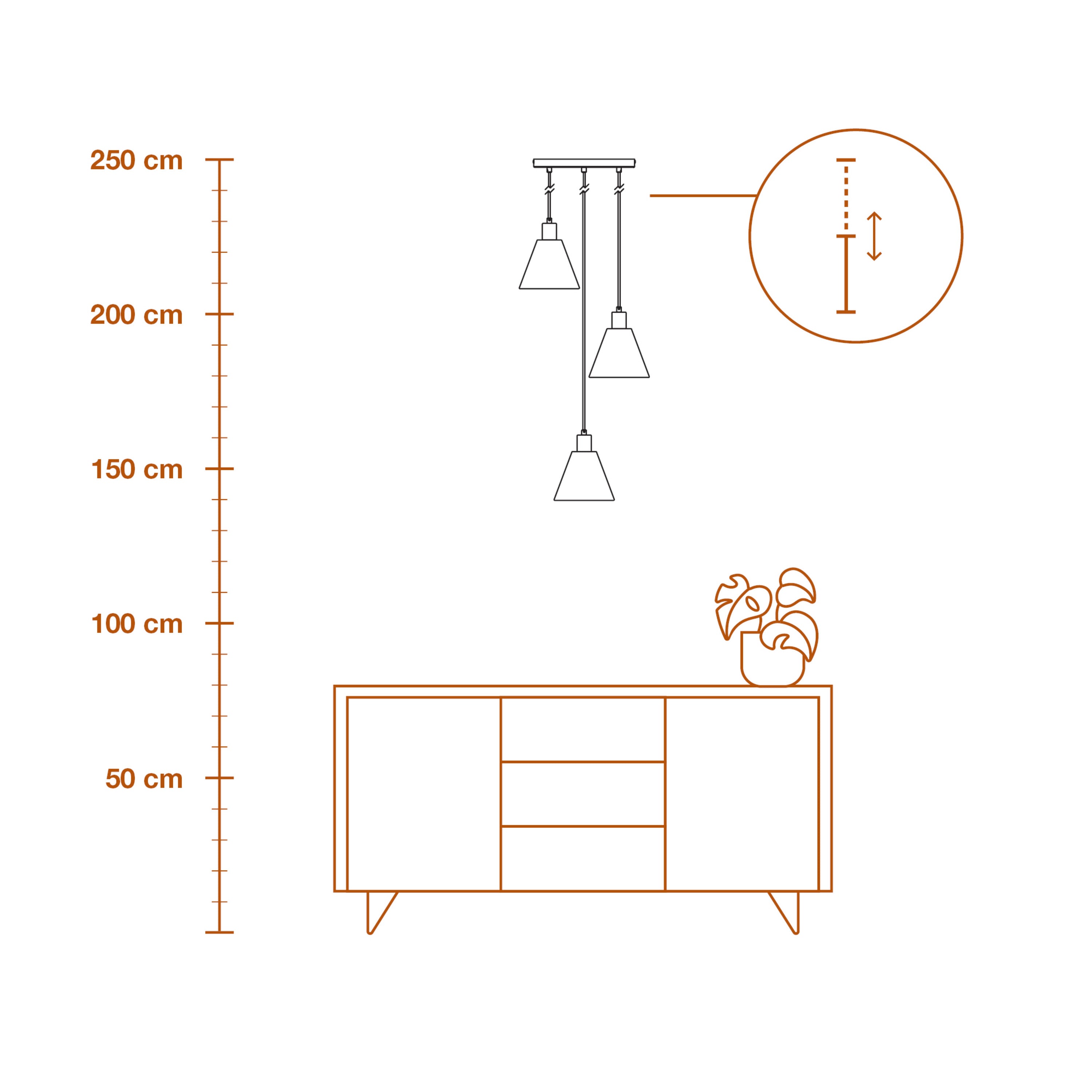 LEDVANCE DECOR Pendelleuchte Decor Raffia Plate grün, 3xE27-LEDVANCE Shop
