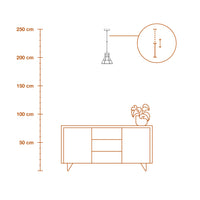 LEDVANCE DECOR Concrete Beton Pendelleuchte, E27, 200 mm-LEDVANCE Shop