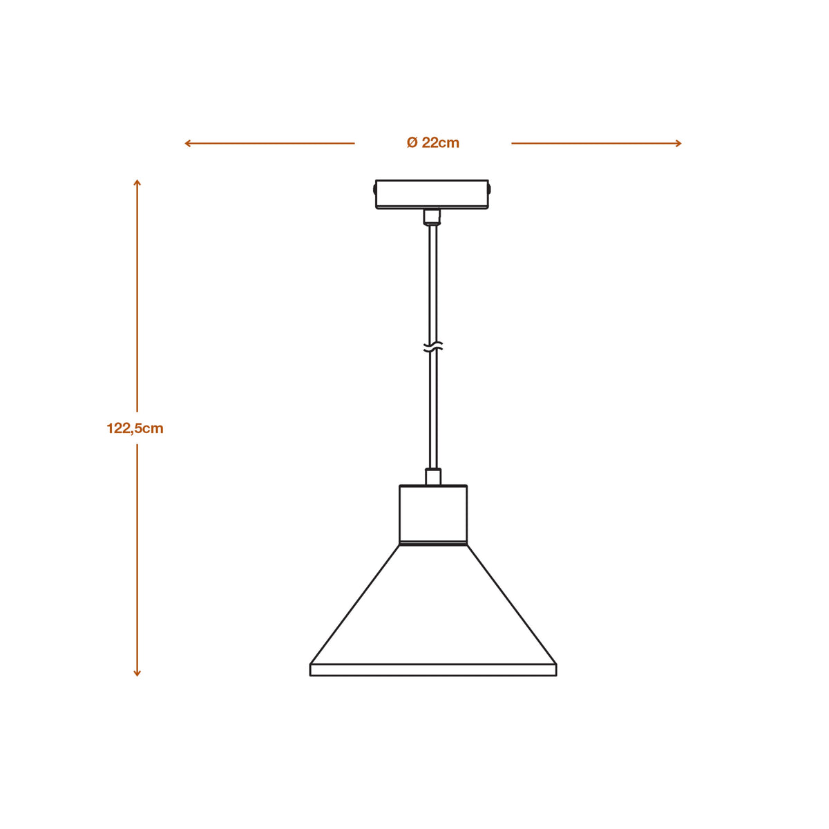 LEDVANCE DECOR Concrete Wood Beton Pendelleuchte, E27, 220 mm, inkl. Leuchtmittel-LEDVANCE Shop