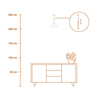 LEDVANCE DECOR Concrete Wood Beton Pendelleuchte, E27, 220 mm, inkl. Leuchtmittel-LEDVANCE Shop
