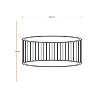 LEDVANCE DECOR Wandlamp met gipsen band 290 1xE27 Wit