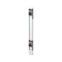 LEDVANCE Office Line Slab, platte kantoorplafondlamp, 1,2 m, 40 W, 4100 lm, 4000 K, 840 koudwit, 3-traps dimbaar, zwart aluminium, IP20