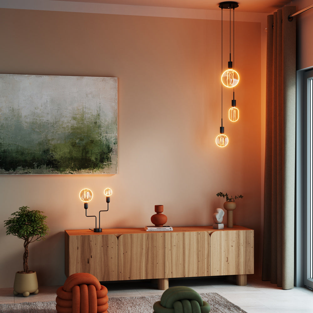 OSRAM VINTAGE 1906® LED Lampe LED CLASSIC GLOBE80 O - Form FILAMENT 4W 818 Gold E27, 220 lm, 1800 K, Comfort warm white-LEDVANCE Shop