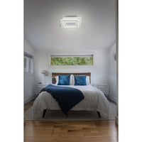 OSRAM LED-plafondventilator Square 55 W CCT wit 3000 K-6500 K