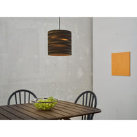 OSRAM DECOR hanglamp Decor Kartonnen Cilinder bruin, E27