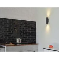 OSRAM DECOR Drums Wall Updown Wandleuchte 2xGU10 Black