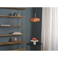 OSRAM DECOR Clay Windows hanglamp, bruin, E27