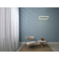 OSRAM DECOR Tetragon hanglamp, 18W, 3000K, 2000lm, warm wit, klikdimfunctie