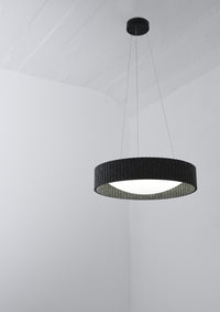OSRAM DECOR Viltcilinder Hanglamp Donkergrijs, 28W, 830mm