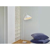 OSRAM DECOR Vloerlamp Decor Lotusblad Wit, E27, Dimbaar