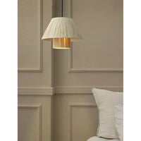 LEDVANCE DECOR Hanglamp van bamboepapier, bruin, 280 mm, E27