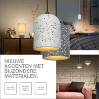 OSRAM DECOR Mold Pendant hanglamp 225 mm 1x E27 Donkergrijs