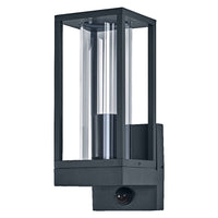 ENDURA CLASSIC FRAME Wall Sensor E27 IP54 Dark Grey