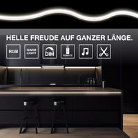 OSRAM FLEX 3M LED-Streifen RC, weiß, 9W, 600lm