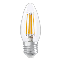 OSRAM LED-lamp LED Retrofit CLASSIC B DIM 4.8W 827 Helder E27, 470 lm, 2700 K, warm wit