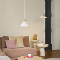 LEDVANCE DECOR Hanglamp van gips en hout, E27, 220 mm