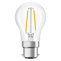 OSRAM LED Lampe LED Retrofit CLASSIC P 2.5W 827 Clear B22d, 250 lm, 2700 K, Warmweiß
