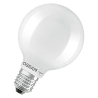 OSRAM LED-LAMPEN ENERGIEKLASSE A ENERGIE-EFFICIËNTIE FILAMENT CLASSIC Globe in bolvorm, LED-lamp, loodvrij glas, mat, 806 lm, warmwit, energie-efficiëntieklasse: A
