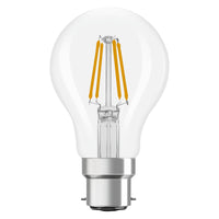 OSRAM LED-lamp LED Retrofit CLASSIC A 4W 840 Clear B22d, 470 lm, 4000 K, koel wit