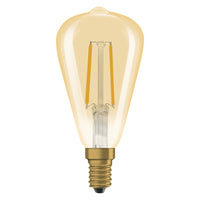 OSRAM Vintage 1906® LED Classic Edison dimbaar 2.8W 822 Goud E14 1