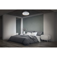OSRAM Plafondventilator met behuizing, 49W, 3000lm, 2700-6500K, wit