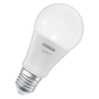 OSRAM SMART+ MATTER Classic shapes Multicolor in A-Form, LED-Lampe, Matt, 9 W, 806 lm, von 2700 bis 6500 K, Matter, Smartspeaker-Kompatibel, Dimmbar
