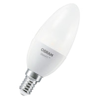 OSRAM SMART+ ZIGBEE Tunable White in B-vorm, LED-lamp, mat, 4,9 W, 470 lm, van 2700 tot 6500 K, wifi, Google Assistant, Amazon Alexa, compatibel met smart speakers, dimbaar