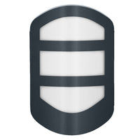 ENDURA STYLE PLATE Wall 12.5W Dark Grey