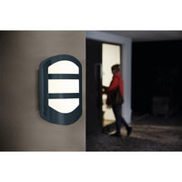 ENDURA STYLE PLATE Wall 12.5W Dark Grey