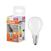 OSRAM LED Retrofit Classic P dimbaar 1.8W 827 mat E14