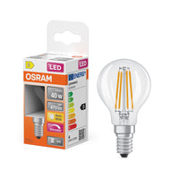 OSRAM Retrofit Classic P LED-lamp, dimbaar (voorheen 40W) 5W / 2700K warm wit E14