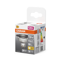 OSRAM SPOT MR16 GL 20 LED-reflectorlamp, 2,6W, 200lm, GU5.3, warm wit