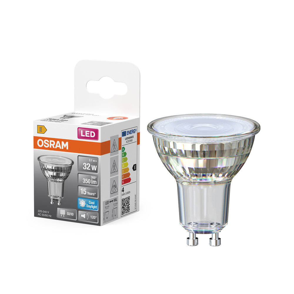 OSRAM LED-sterreflectorlamp, 4,3 W, 350 lm, GU10, koel daglicht