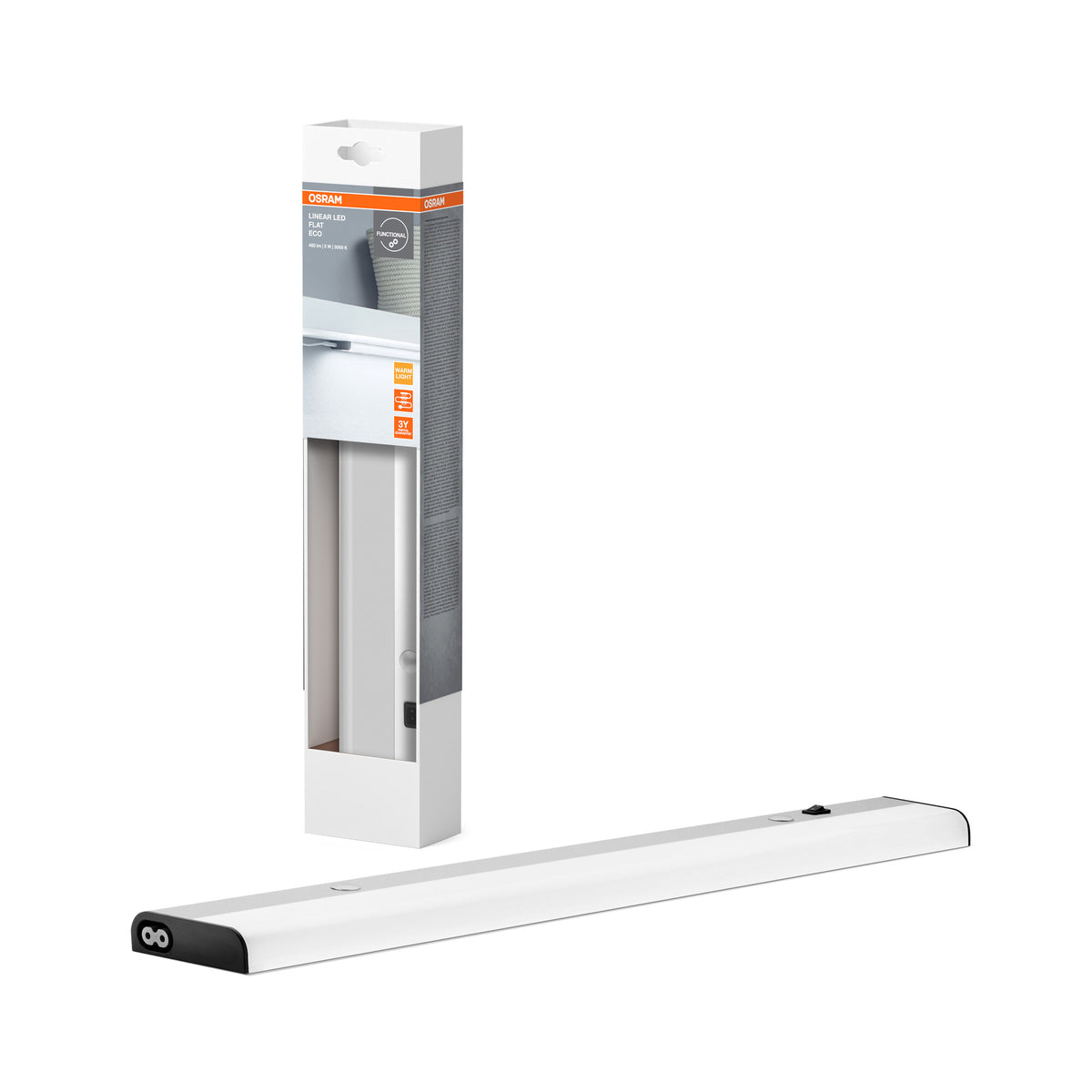 OSRAM flache Eco-Unterbauleuchte für die Anbaumontage 830