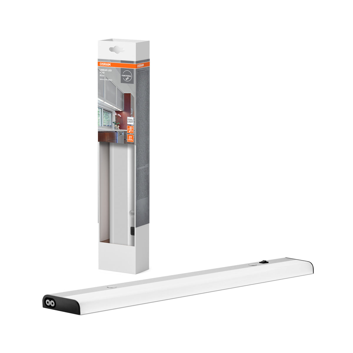 OSRAM flache Eco-Unterbauleuchte für die Anbaumontage 840